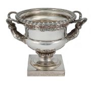 George V Large Silver Jardinière - The Warwick Vase