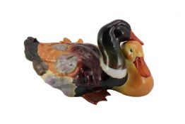 Large Herend Porcelain Ducks