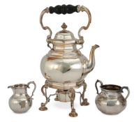 Victorian Silver Tea Trio