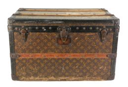 1920s Louis Vuitton Steamer Trunk