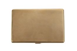 9ct Gold Cigarette Case