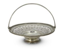 Victorian Silver Fruit Basket