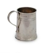 George V Silver Christening Mug