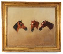 John Ferneley Senior (1782-1860) - Study of Three Horse Heads