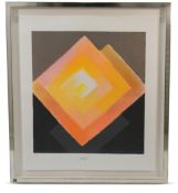 Heinz Mack (b.1931) Serigraph - Die Spirale, 2006