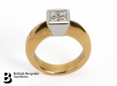 18ct Princess-Cut Diamond Ring