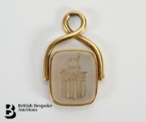 14/15ct Gold Fob
