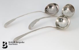 Two Silver Ladles