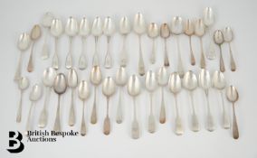 Miscellaneous Silver Teaspoons