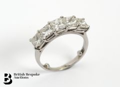 Platinum 2.96ct Diamond Ring