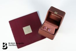 Ruby and Diamond Earrings