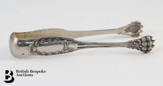 Continental Silver Ice Tongs