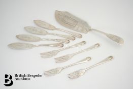 Georgian Silver Fish Slice