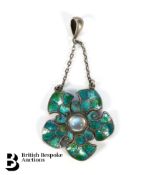 Arts and Crafts Silver Pendant