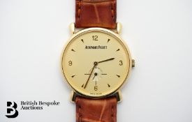 18ct Yellow Gold Audemars Piquet Gentleman's Wrist Watch