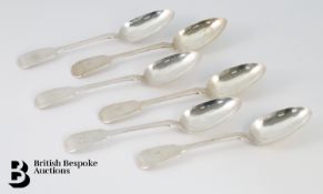 Six Silver Tablespoons
