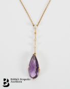 Late Victorian Pendant Necklace