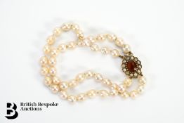 Cultured Pearl Bracelet