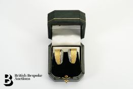 Vendorafa 18ct Gold Earrings 0.6ct