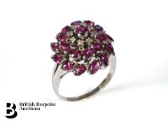 Ruby Cluster Ring