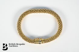 Italian Bespoke 18ct Gold Bracelet