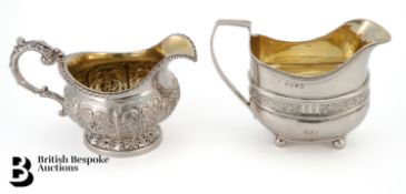 Georgian Silver Milk Jug