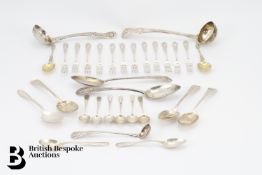 Miscellaneous Silver Flatware