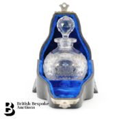 Victorian Crystal Commemorative Jubilee Flask