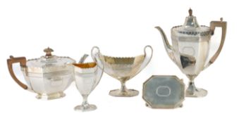 Victorian Silver Coffee Tea Set