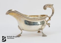 Scottish Silver Sauce Boat