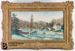 Nadia Benois, Russian (1896-1975) Oil on Canvas