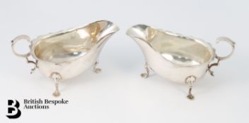 Pair of Silver Sauce Boats