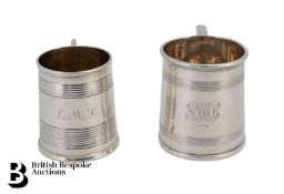 Silver Christening Mug