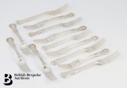Victorian Dessert Forks