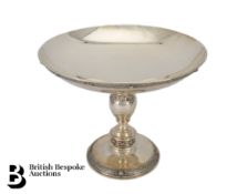 Large Sterling Silver Tazza