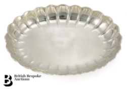 Silver Oval Dish