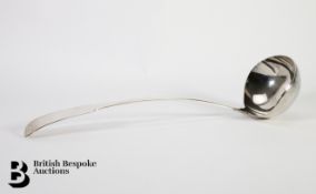 Large Silver Irish Soup Ladle