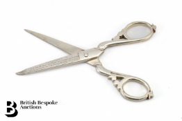 Silver Plated Scissors