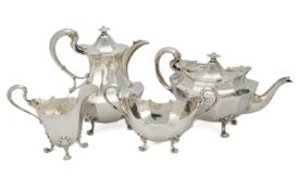 Scottish Sterling Silver Tea Set