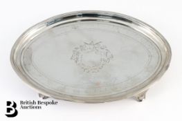 Georgian Silver Card Tray