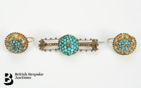 Pair of Turquoise Earrings