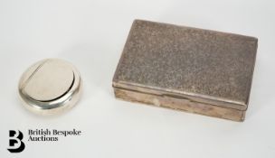 Silver Cigarette Box