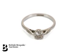 Platinum Diamond Ring