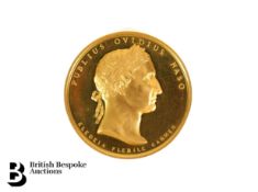 Harrow School Gold Annual Medal 1914