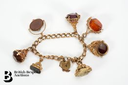 9ct Gold Charm Bracelet