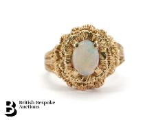 14ct Bespoke Opal Ring