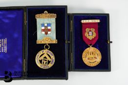 9ct Yellow Gold Freemason Medallion