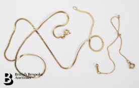 14ct Gold Fine Neck Chain