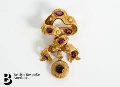 Early Victorian 18ct Gold Brooch