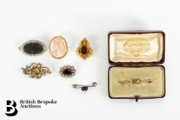 Victorian Brooches